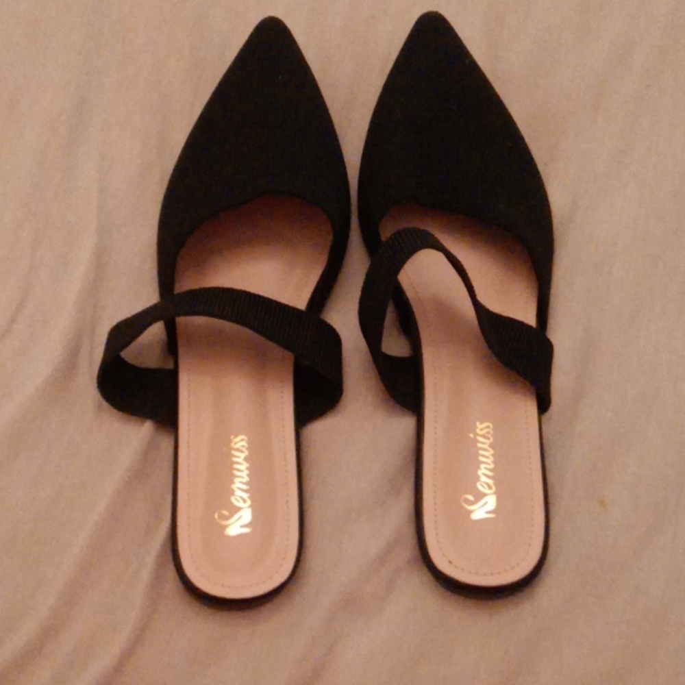 Women's Pointed Toe Mules NWOT